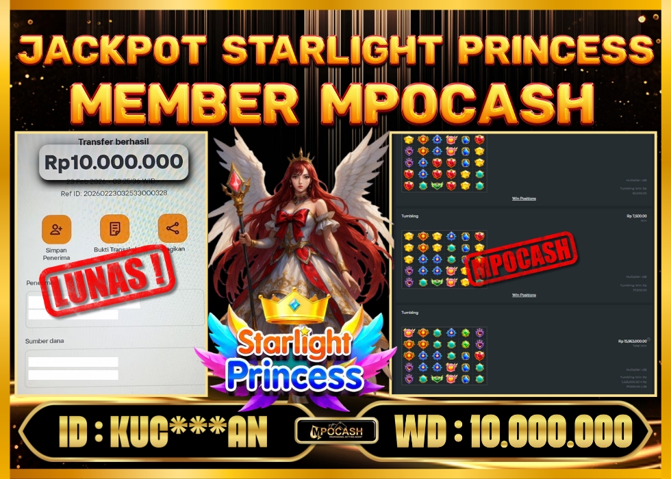 MPOCASH JACKPOT STARLIGHT PRINCESS